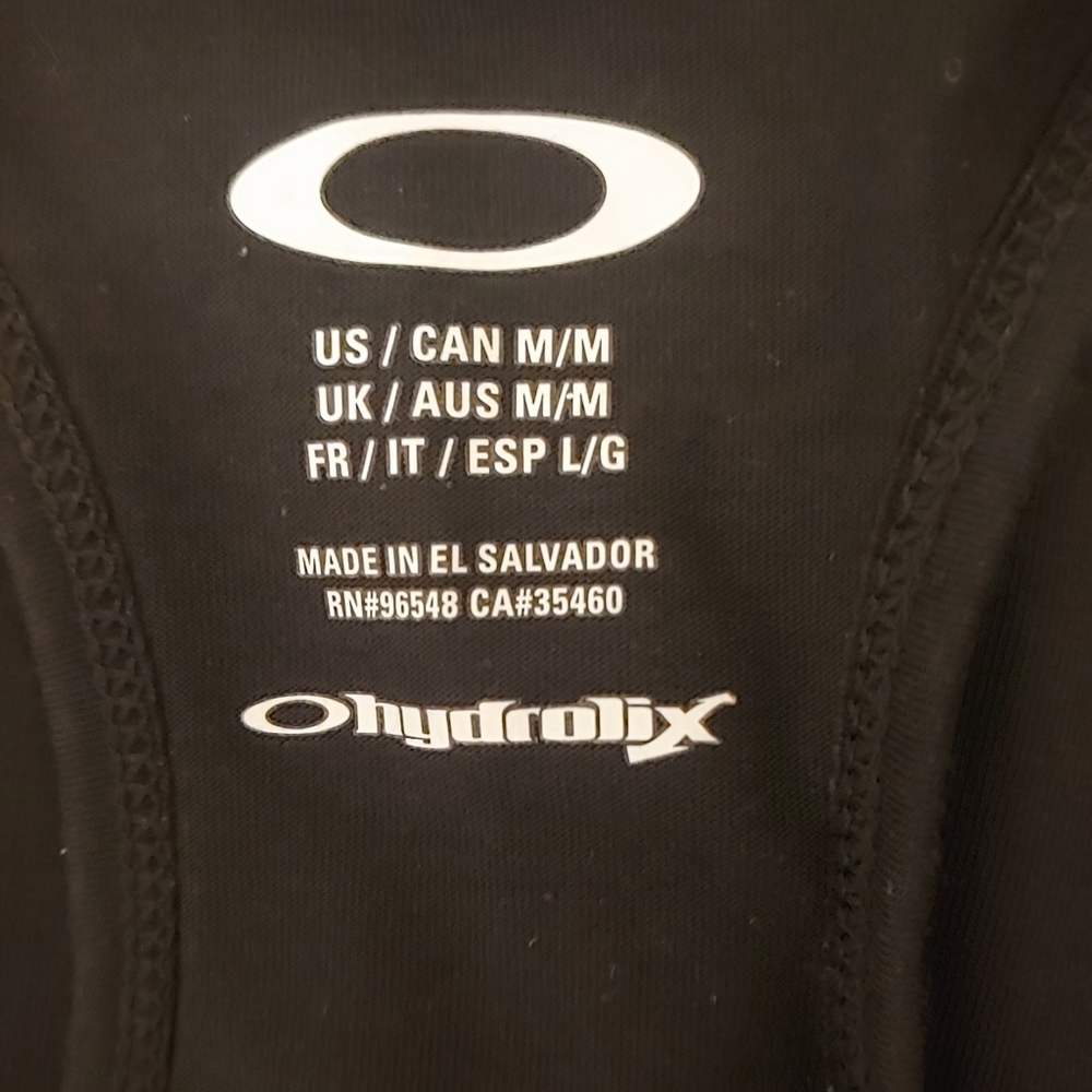 Oakley black racerback tank top hydrolix - Picture 4 of 6